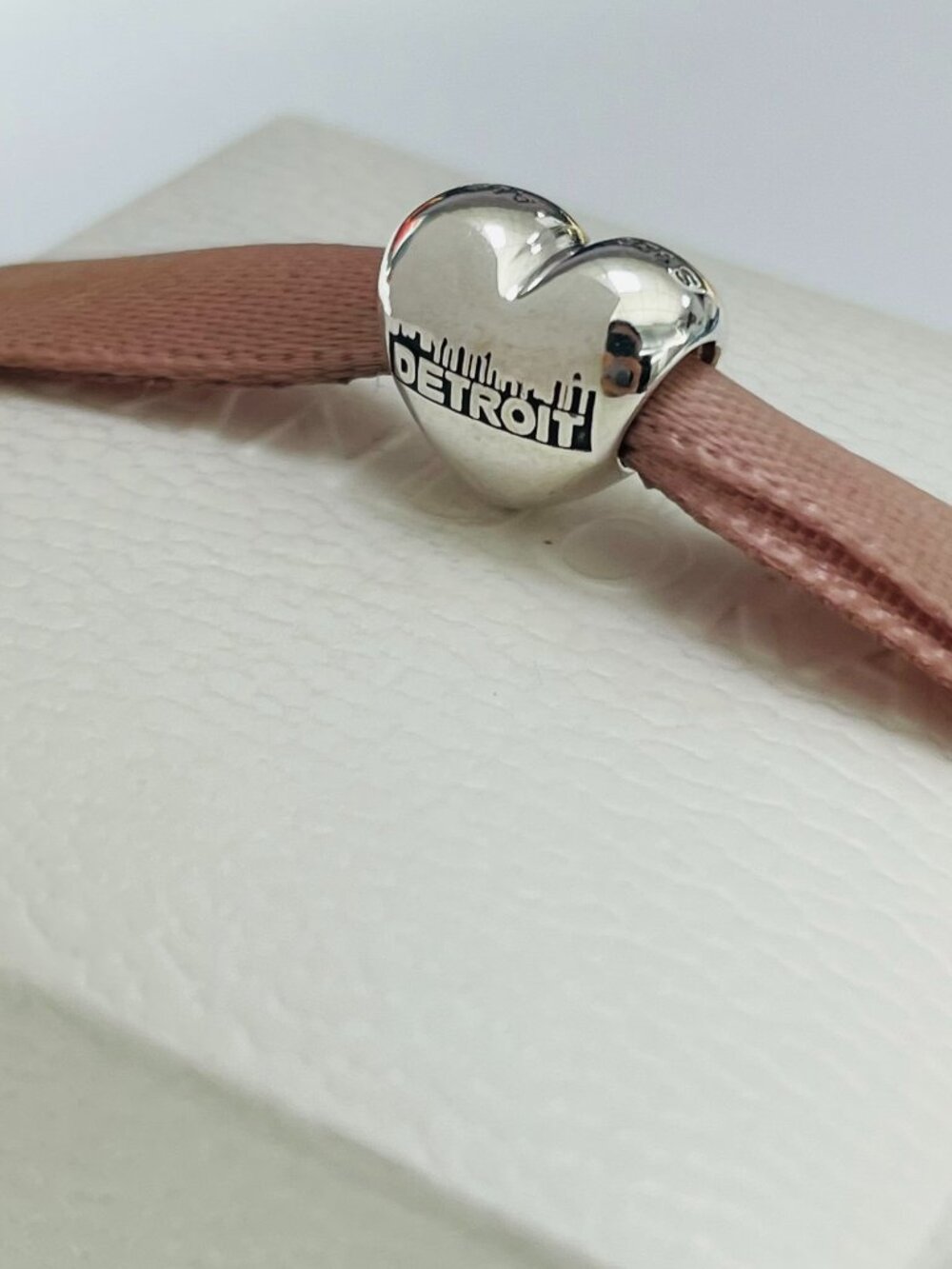 Pandora DETROIT Exclusive Heart Charm